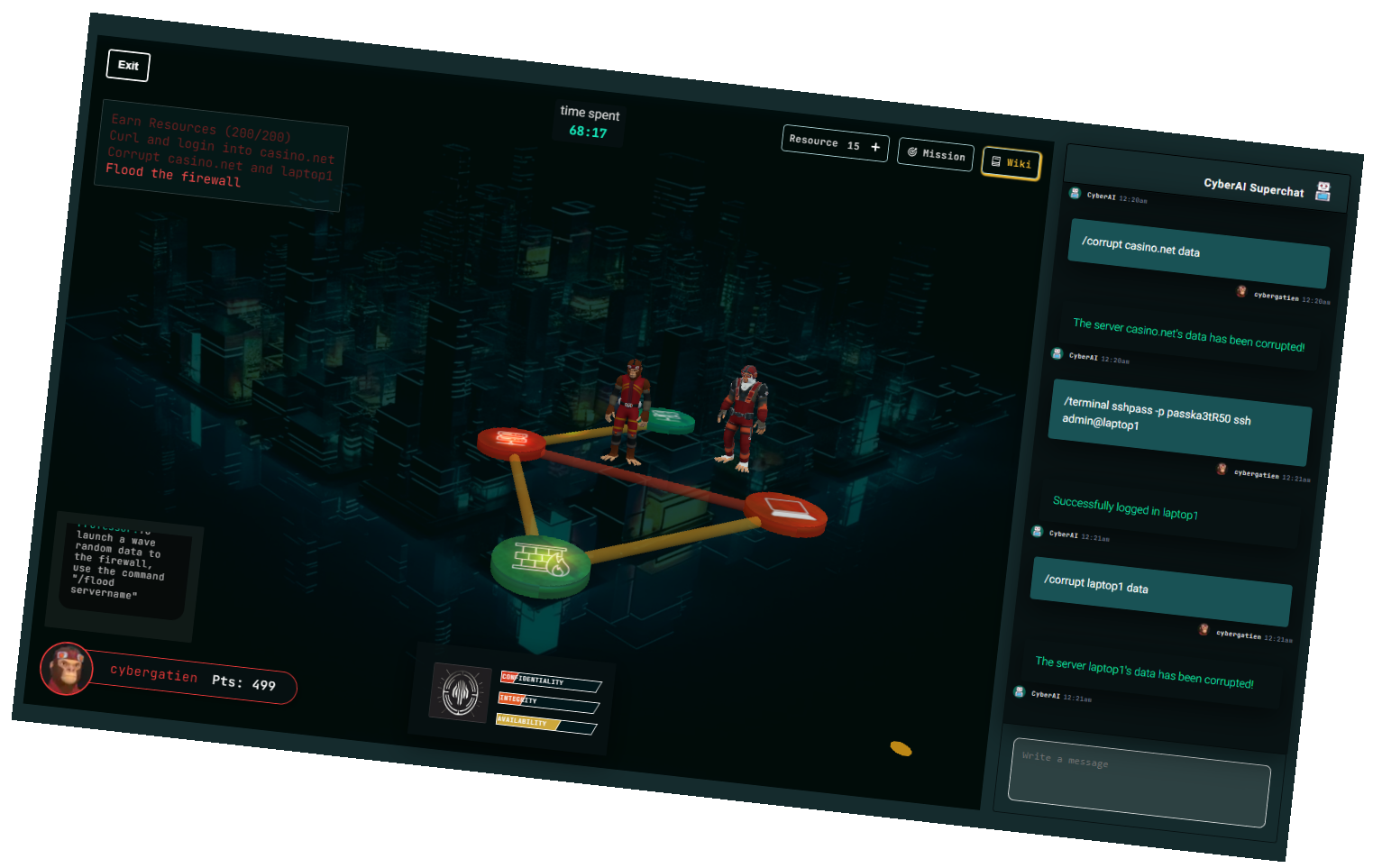 Sharpen skills in dynamic scenarios